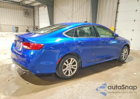 2016 Chrysler 200 Limited из США, поврежденный, VIN 1C3CCCAB7GN120921